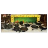 100 - MIPRO & TFAL FRYING PANS W/LIDS