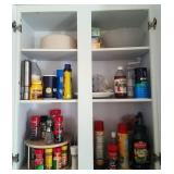 100 - CONTENTS OF SPICE CABINET