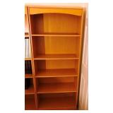 500 - SOLID WOOD BOOK SHELF #1