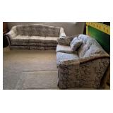 200 - UPHOLSTERED SOFA & LOVE SEAT