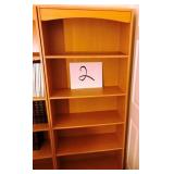 500 - SOLID WOOD BOOKSHELF #2