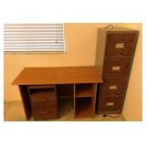 500 - FILE CABINETS & DESK