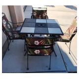 900 - TILED PATIO SET