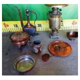 600 - LOT OF MISC METAL DECOR  GOODIES