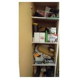 600 - ALL ITEMS IN CABINET THAT WERE WORTH STORING