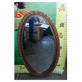 600 - OVAL FRAMED MIRROR