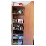 600 - ENTIRE CONTENTS OF CABINET OF MISC ITEMS