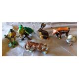 600 - LOT OF ENAMAL ANIMAL PILL BOXES - 6 PIECES