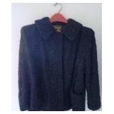 300 - BLACK "MARY FUR SALON" JACKET