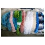 300 -  LOT OF "FUZZY" SCARFS