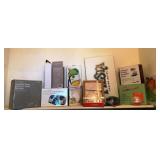 300 - SHELF LOT OF NEW IN BOX ITEMS