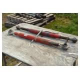2 - 3 point hitch adjustment bars for tractors