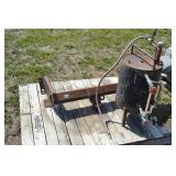 Pressure tank  - hitch for a truck