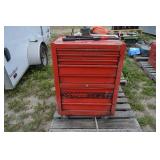 Snap on tool box complete with tools