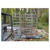 Kitchen metal storage units