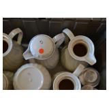 set of 6 coffee carafs  with lids