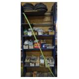 Large assortment of nuts, bolts and hinges
