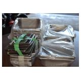 Asst. hot trays large, steamer trays