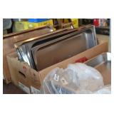 stainless steel hot dishes w lids