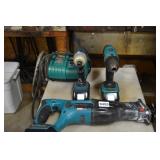 Makita cordless drills & reciprocating saw,charger