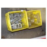 Cooler lights with cages / outdoor lights