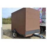 10x12 enclosed trailer, 2 years old.