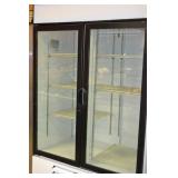 Industrail Cooler 2 Glass doors with adjus. shelve