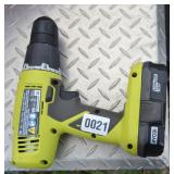 Ryobi cordless drill