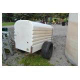 Large water tank on wheels