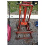 Hydraulic automotive jack