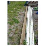 Large assortment if irrigation pipe