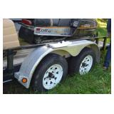 16 FT TANDEM AXLE TRAILER WITH NEW Tires  MFG 2008