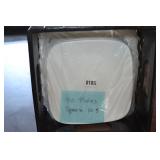 40 square corelle plates 10.5 inch