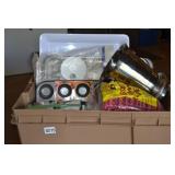 assorted baking sheets , serving tray , ice bucket