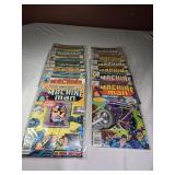 Machine Man # 2 to 15 & 17 to 19