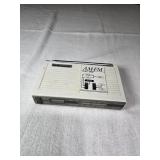 vintage AMFM Clock Radio Portable