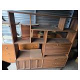 Mid-century Hutch 60x16x60' see notes