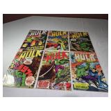 Hulk # 126,129, 135, 137, 143, 144 Very Nice