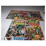 World's Unknown # 3-6, 8