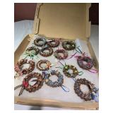 Tiny Pinecone Wreaths