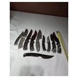 10 New Knife Blanks
