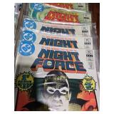 Night Force #1-11 + 2 xtra runs #1-8
