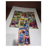 7 x Marvel Legends 4' Figurines