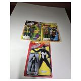 3 x Marvel Legends 4' Figurines