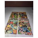 The Inhumans # 3, 6, 8, & 12