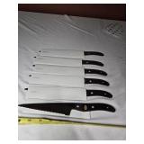 7 New 6' Serrated Cutlery Blades
