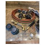 Welding Gear 2 Regulators, 2 Torches, & Much More