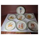 Set of 7 10' Holly Hobbie Plates