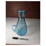 9' Empoli Aqua Hobnail Pitcher