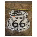 New 11' Route 66 Tin Sign